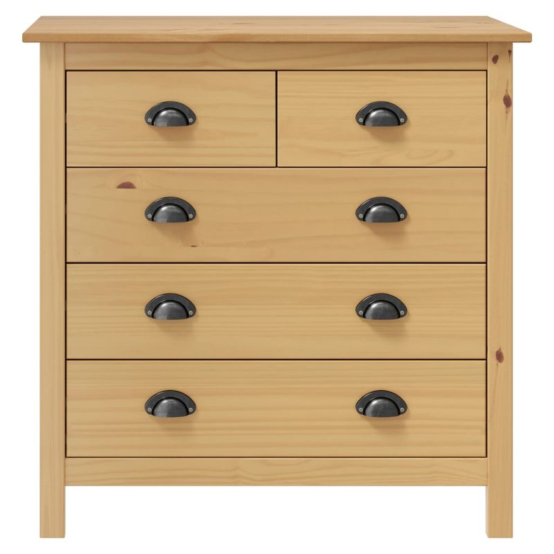 Casa si Gradina - Mobilier - Comode si corpuri - Comode - Servanta Hill, 79 x 40 x 80 cm, lemn masiv de pin - Infinity.ro