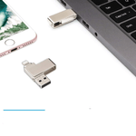 PC, gaming si accesorii - Periferice PC - Memorii USB - Memorie USB Dual Drive pentru Smartphone, Tablete si Calculatoare SpectrumPoint®, 256 Gbps, USB 3.1, USB Type-C - Infinity.ro