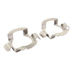 Auto si Moto - Electrice auto - Iluminare si semnalizare - Becuri auto - Set de 2 adaptoare prindere becuri led H7 Audi , Mercedes - Infinity.ro