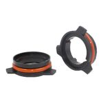 Auto si Moto - Electrice auto - Iluminare si semnalizare - Becuri auto - Set de 2 adaptoare de prindere becuri D2S in far cu H7 pentru BMW E39 - Infinity.ro