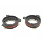 Auto si Moto - Electrice auto - Iluminare si semnalizare - Becuri auto - Set de 2 adaptoare de prindere becuri D2S in far cu H7 pentru BMW E39 - Infinity.ro