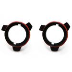 Auto si Moto - Electrice auto - Iluminare si semnalizare - Becuri auto - Set de 2 adaptoare de prindere becuri D2S in far cu H7 pentru BMW E39 - Infinity.ro