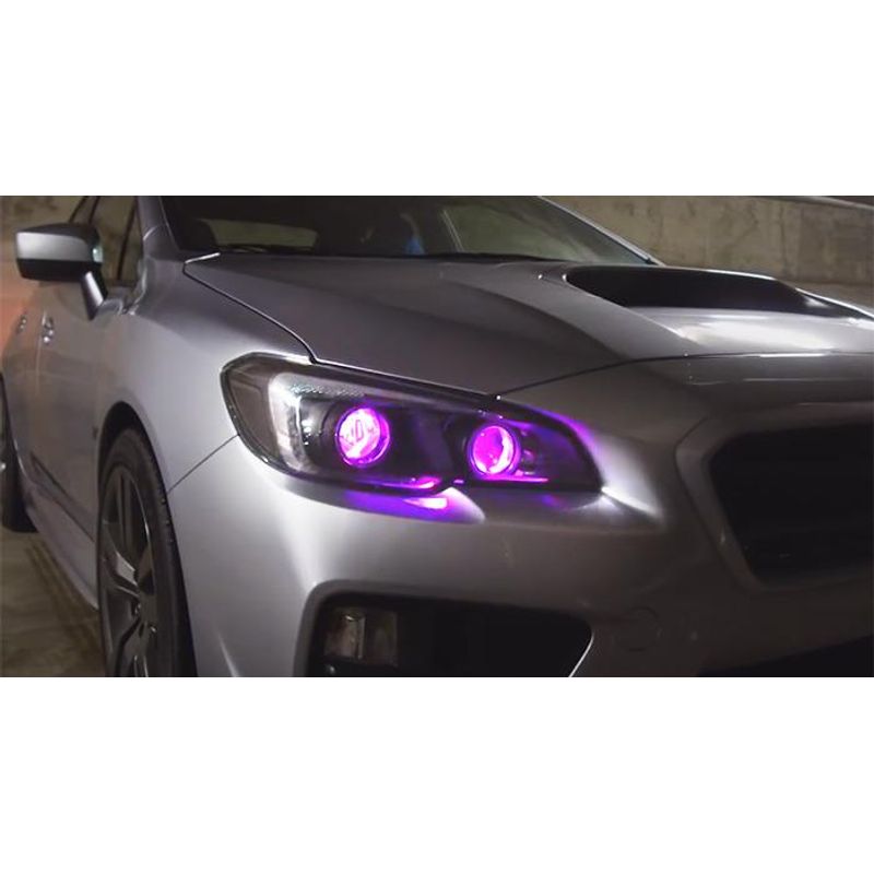 Auto si Moto - Electrice auto - Iluminare si semnalizare - Becuri auto - Set de 2 Becuri Led auto RGB Bluetooth Control HB4 - Infinity.ro