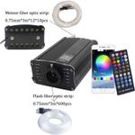 Auto si Moto - Electrice auto - Iluminare si semnalizare - Becuri auto - Kit plafon cer instelat Xentech Light 600 buc fibra optica si 10 set x 12 fire fibra optica stele cazatoare - Infinity.ro