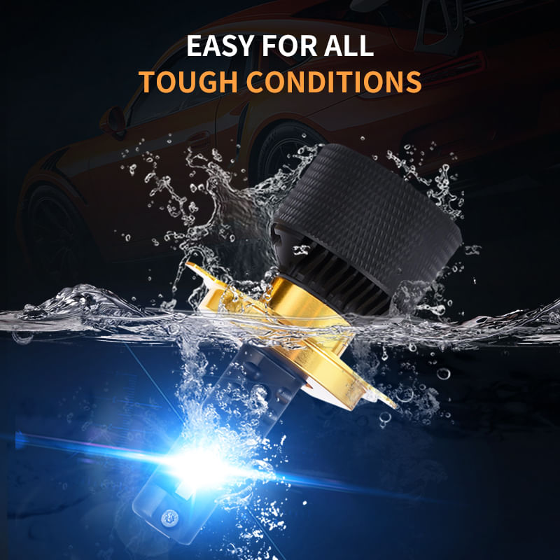 Auto si Moto - Electrice auto - Iluminare si semnalizare - Becuri auto - Set 2 becuri led auto Xentech Light K11 H8/H9/H11 Canbus Pro 65W/Bec 6000k - Infinity.ro