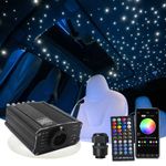 Auto si Moto - Electrice auto - Iluminare si semnalizare - Becuri auto - Kit plafon cer instelat Xentech Light 600 buc fibra optica si 10 set x 12 fire fibra optica stele cazatoare - Infinity.ro