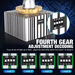 Auto si Moto - Electrice auto - Iluminare si semnalizare - Becuri auto - Set de 2 becuri Led auto Xentech Light D5S/R HID to LED Turbo CSP Canbus 120W 6500K Alb - Infinity.ro