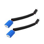 Auto si Moto - Electrice auto - Iluminare si semnalizare - Becuri auto - Set de 2 Mufe conversie de la H1 plastic la H1 ceramic cu fir - Infinity.ro