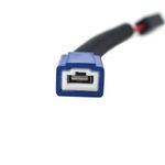 Auto si Moto - Electrice auto - Iluminare si semnalizare - Becuri auto - Set de 2 Mufe conversie de la H1 plastic la H1 ceramic cu fir - Infinity.ro