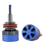 Auto si Moto - Electrice auto - Iluminare si semnalizare - Becuri auto - Set de 2 becuri Led Cree Xentech Light K11 H8, H9, H11, H16 80w Canbus 16000 lumeni - Infinity.ro