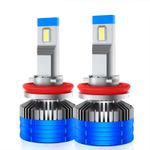 Auto si Moto - Electrice auto - Iluminare si semnalizare - Becuri auto - Set de 2 becuri Led Cree Xentech Light K11 H8, H9, H11, H16 80w Canbus 16000 lumeni - Infinity.ro