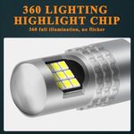 Auto si Moto - Electrice auto - Iluminare si semnalizare - Becuri auto - Set de 2 becuri led Xentech Light w21w/5w T20 24 SMD cu lupa 12-24V - Infinity.ro