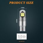 Auto si Moto - Electrice auto - Iluminare si semnalizare - Becuri auto - Set de 2 becuri led Xentech Light w21w/5w T20 24 SMD cu lupa 12-24V - Infinity.ro