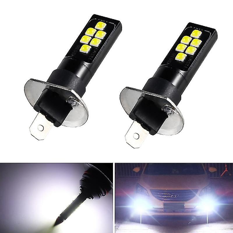 Auto si Moto - Electrice auto - Iluminare si semnalizare - Becuri auto - Set de 2 becuri led Xentech Light 12 SMD Cree H1 12W - Infinity.ro