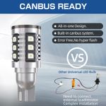 Auto si Moto - Electrice auto - Iluminare si semnalizare - Becuri auto - Set de 2 Becuri led T15 W16W Canbus 16 SMD 3838 Xentech Light portocaliu - Infinity.ro