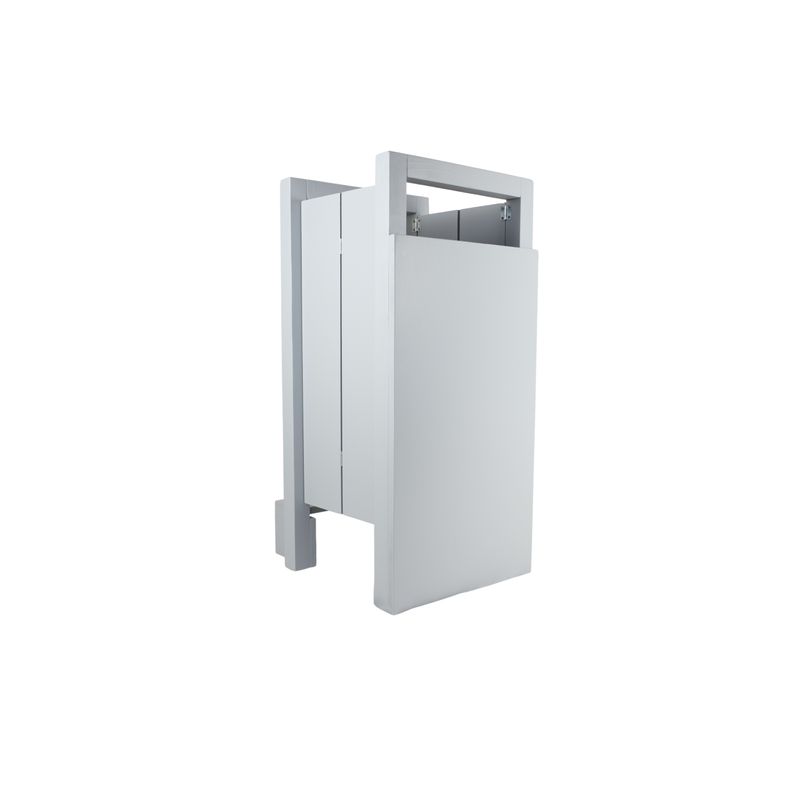 Casa si Gradina - Mobilier - Mobilier copii - Mobilier camera copiilor - Turn de activitati pliabil, stiker animat Learning Tower - 85 x 40 x 38 cm, gri deschis - Infinity.ro