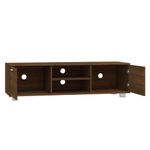 Casa si Gradina - Mobilier - Comode si corpuri - Comode - Comoda TV, stejar maro, 140 x 40,5 x 35 cm, lemn prelucrat - Infinity.ro