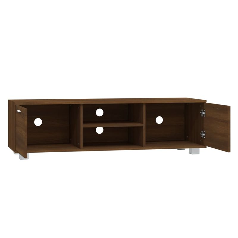 Casa si Gradina - Mobilier - Comode si corpuri - Comode - Comoda TV, stejar maro, 140 x 40,5 x 35 cm, lemn prelucrat - Infinity.ro
