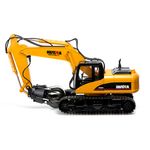 Jucarii, Copii si Bebe - Jucarii si jocuri - Jucarii & jocuri educative - Jucarii interactive - KIK H-TOYS excavator cu graifer, telecomanda, 16CH, 2.4GHZ, scara 1:14, negru/galben - Infinity.ro