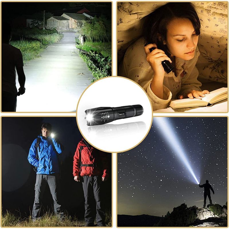 Sport si Outdoor - Camping - Articole solare camping - Lampi si lanterne camping - Lanterna LED militara profesionala + accesorii si cutie - Infinity.ro