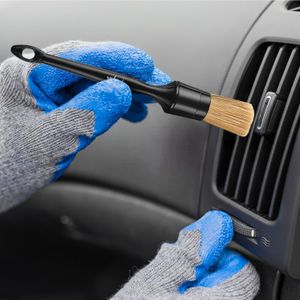 Set 3 perii profesionale pentru curatat interior si exterior auto, elemente de caroserie, bord, jante, detailing auto