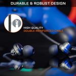 TV, Audio-Video si Foto - Portabile audio - Casti audio - Casti cu fir in-ear de inalta calitate audio, G-LAB Korp Helium, Gaming, Microfon incorporat, Mufa de 3,5 mm - Infinity.ro