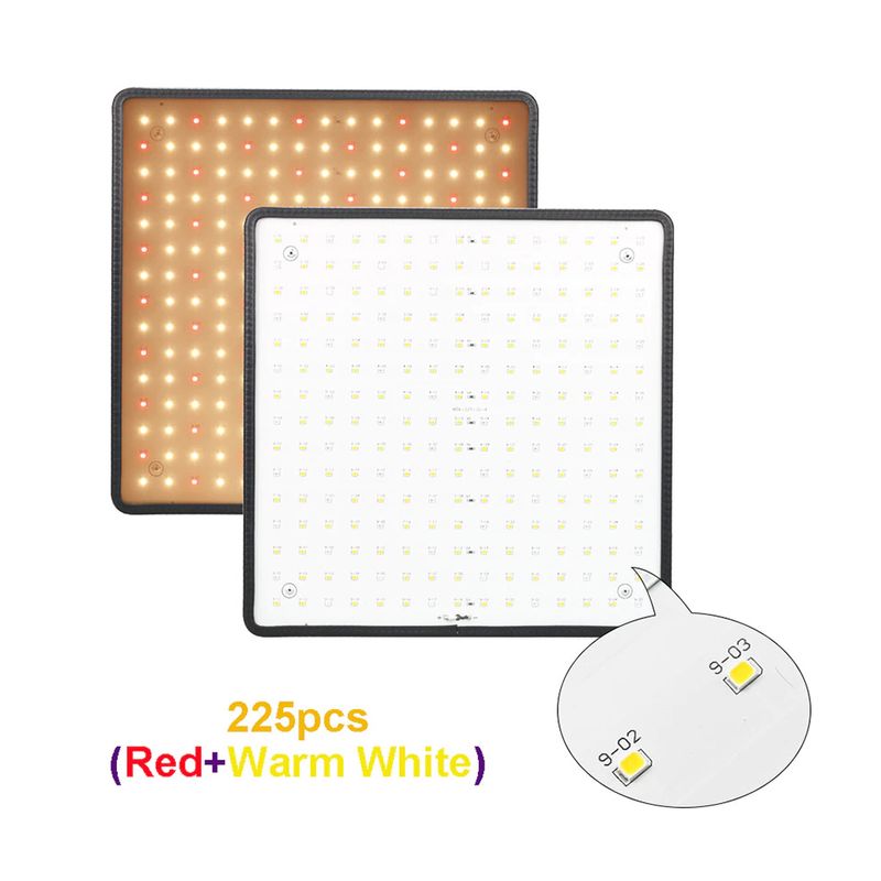 Casa si Gradina - Corpuri si surse de iluminat - Veioze si lampi - Lampadare - Lampa LED slim pentru cresterea plantelor florilor si legumelor, 1000w, spectru complet, 225 LED-uri, lumina calda - Infinity.ro