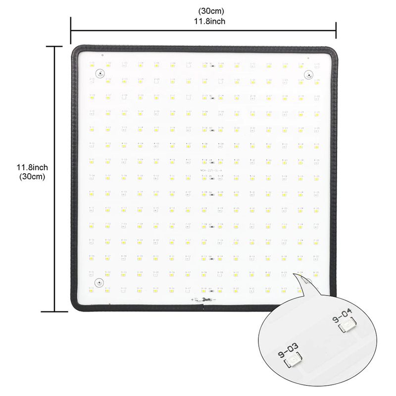 Casa si Gradina - Corpuri si surse de iluminat - Veioze si lampi - Lampadare - Lampa LED slim pentru cresterea plantelor florilor si legumelor, 1000w, spectru complet, 225 LED-uri, lumina calda - Infinity.ro