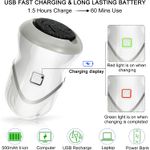 Ingrijire personala si Cosmetice - Aparate & accesorii ingrijire personala - Aparate cosmetice - Aparate intretinere si ingrijire corporala - Pila electrica Trendmark, pentru curatarea calcaielor si talpilor, miscare rotativa,  reincarcabila, 2 viteze, 3 rezerve - Infinity.ro