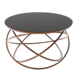 Casa si Gradina - Mobilier - Mese si birouri - Masute de cafea - Masuta cafea galaxy black glass ArteLemn 75 x 75 cm - Infinity.ro