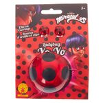 Jucarii, Copii si Bebe - Jucarii si jocuri - Jucarii de rol - Arme de jucarie - Set Buburuza Miraculoasa cu yoyo si cercei pentru fata - Ladybug - Infinity.ro