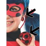 Jucarii, Copii si Bebe - Jucarii si jocuri - Jucarii de rol - Arme de jucarie - Set Buburuza Miraculoasa cu yoyo si cercei pentru fata - Ladybug - Infinity.ro