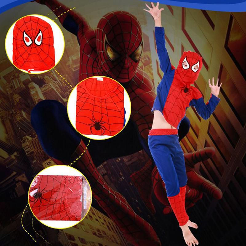 Jucarii, Copii si Bebe - Jucarii si jocuri - Jucarii de rol - Masti si costume copii - Costum clasic Spiderman pentru baiat 110 - 120 cm 5-7 ani - Infinity.ro