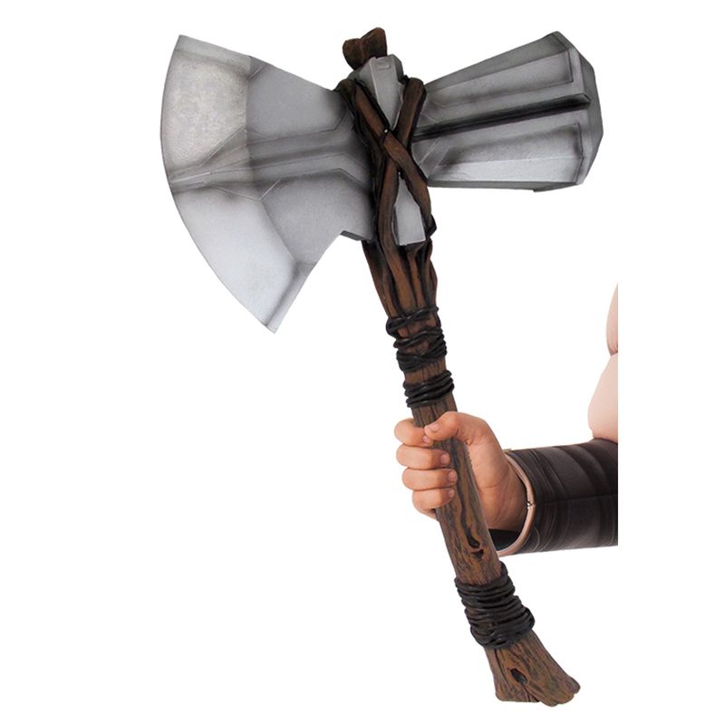 Jucarii, Copii si Bebe - Jucarii si jocuri - Jucarii de rol - Arme de jucarie - Ciocan de jucarie Thor, Stormbreaker Avengers EndGame, 45 cm, gri - Infinity.ro