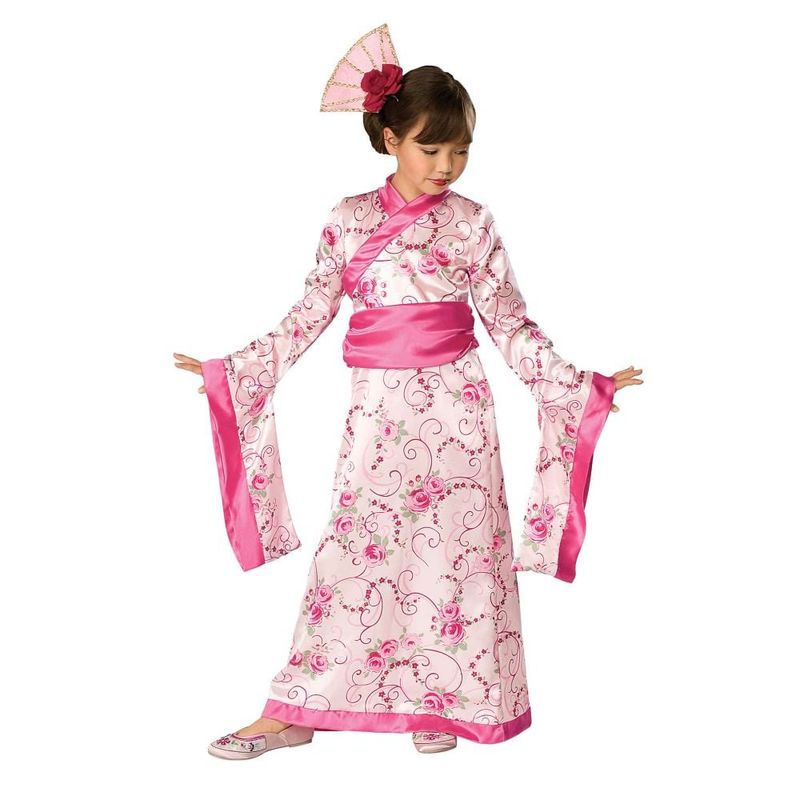 Jucarii, Copii si Bebe - Jucarii si jocuri - Jucarii de rol - Masti si costume copii - Costum Printesa Asiatica pentru fete 110-120 cm 5-7 ani - Infinity.ro