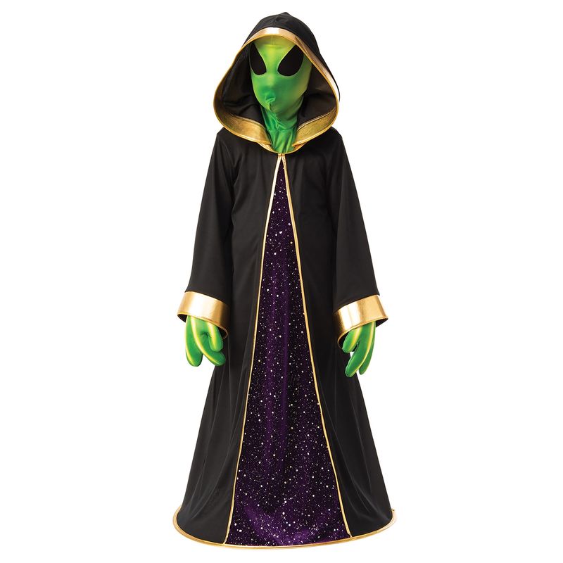 Jucarii, Copii si Bebe - Jucarii si jocuri - Jucarii de rol - Masti si costume copii - Costum extraterestru Alien pentru copii 7-8 ani 128 cm - Infinity.ro