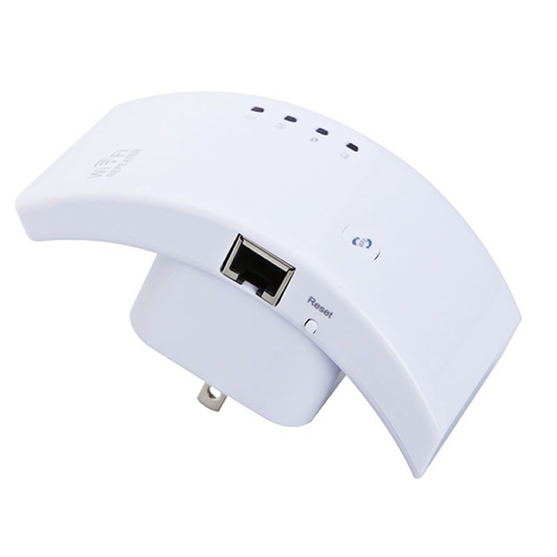 PC, Periferice si Accesorii - Supraveghere si Retelistica - Wireless - Pachet Amplificator semnal Wireless-N WiFi Repeater, 300 mbps, 220 volti, alb + Bec led Heinner, E27, 7W, 530 lm, A+ - Infinity.ro