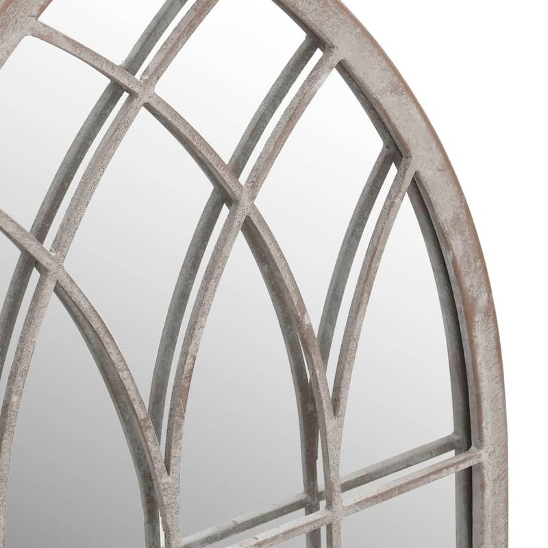 Casa si Gradina - Gradina si terasa - Decoratiuni exterior - Ornamente gradina - Oglinda de gradina, nisipiu, 70 x 30 cm, fier, uz exterior - Infinity.ro