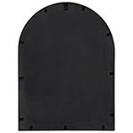 Casa si Gradina - Gradina si terasa - Decoratiuni exterior - Ornamente gradina - Oglinda de gradina, negru, 60 x 45 cm, fier, pentru uz exterior - Infinity.ro