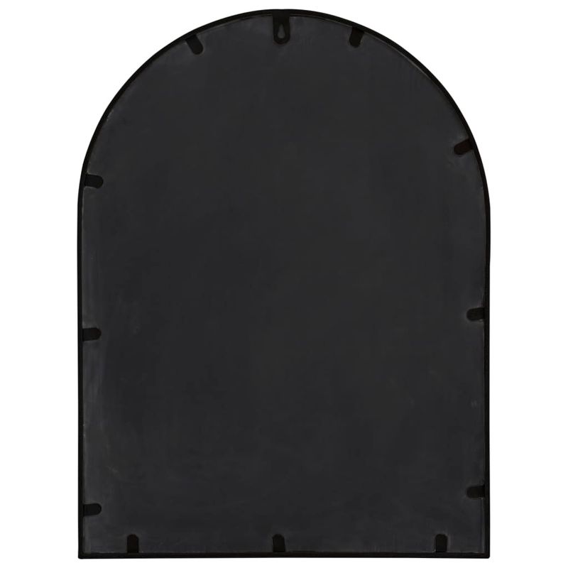 Casa si Gradina - Gradina si terasa - Decoratiuni exterior - Ornamente gradina - Oglinda de gradina, negru, 60 x 45 cm, fier, pentru uz exterior - Infinity.ro