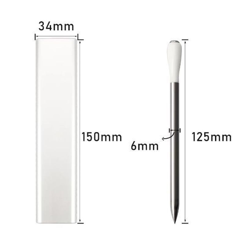 Casa si Gradina - Bucatarie si vesela - Ustensile bucatarie - Ustensile de masurat de bucatarie - Termometru bucatarie pentru gatit, bluetooth ,folosit in cuptor, gratar, carne, reincarcabil - Infinity.ro