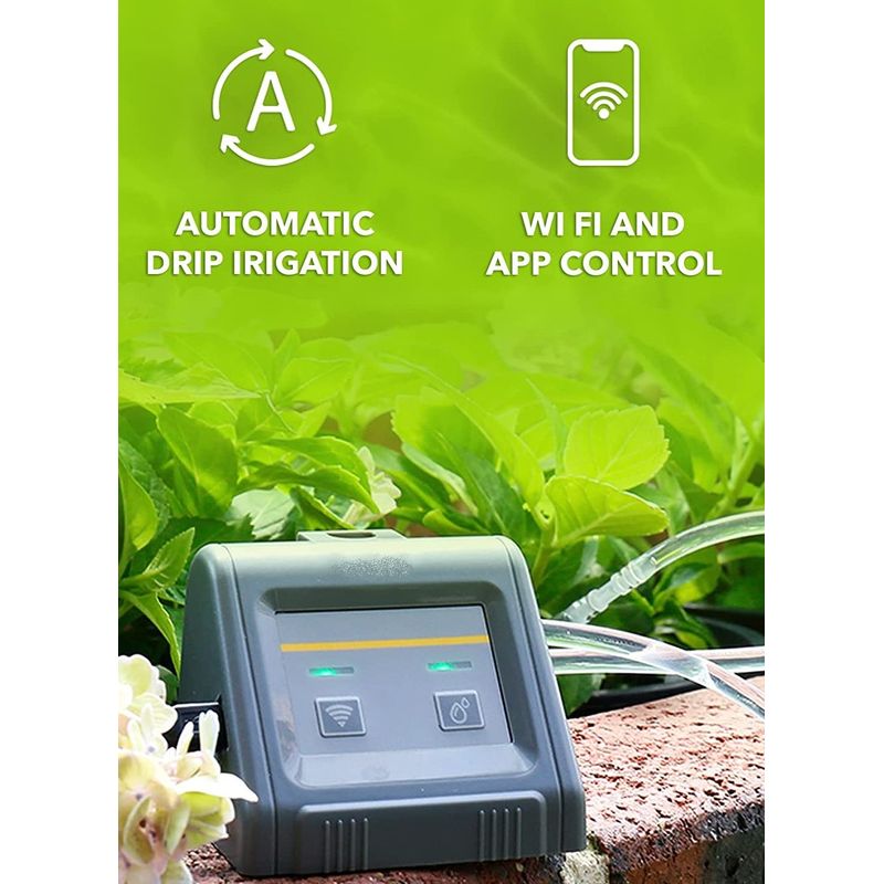 Casa si Gradina/Gradinarit si plante/Instalatii si accesorii pentru irigatii/Aparate pentru stropit gradina - Set aparat de irigat, automat, prin picurare ,inteligent,  programabil prin aplicatia telefonului dar si manual - Infinity.ro