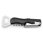 Casa si Gradina - Bucatarie si vesela - Accesorii bar - Tirbusoane si dopuri - Tirbuson, cutit somelier, desfacator sticle, multifunctional din otel inoxidabil, 136 x 40 x 20 mm - Infinity.ro