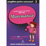 Carti si Birotica - Carti - Manuale si auxiliare scolare - Culegeri auxiliare - Matematica cls a III-a Pregatire pentru concursuri, Georgiana Gogoescu(Coord), Silvia Vlad - Infinity.ro
