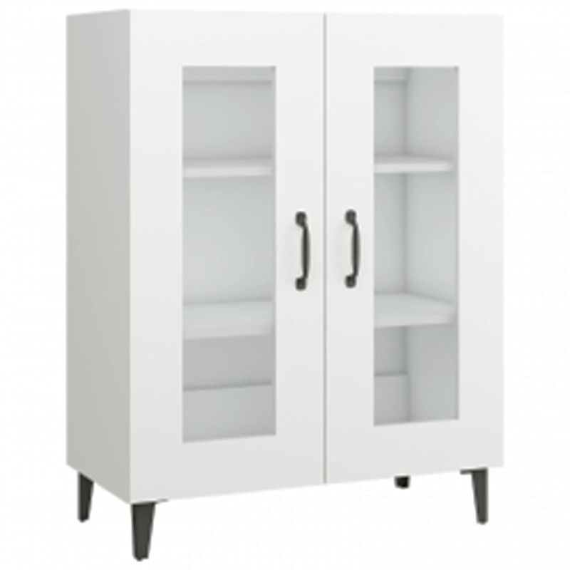 Casa si Gradina - Mobilier - Dulapuri si sifoniere - Dulapuri - Dulap inalt, alb, 69,5 x 34 x 180 cm, lemn compozit - Infinity.ro