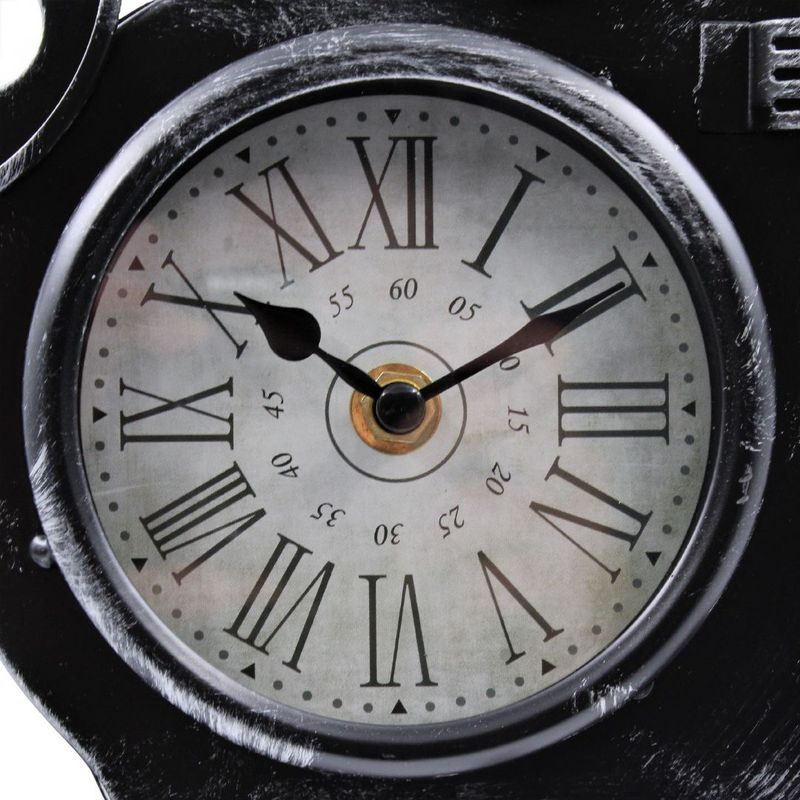 Casa si Gradina - Decoratiuni - Ceasuri - Ceas metalic retro camera video cu trepied - Infinity.ro