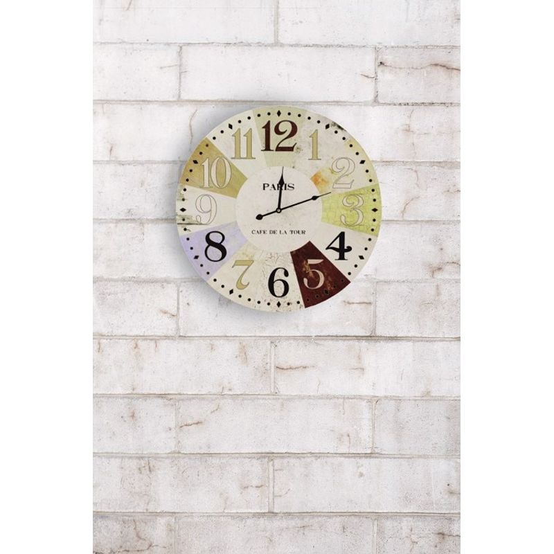 Casa si Gradina - Decoratiuni - Ceasuri - Ceas de perete Paris Cafe de la Tour - Infinity.ro
