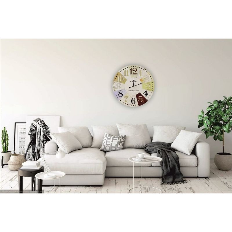 Casa si Gradina - Decoratiuni - Ceasuri - Ceas de perete Paris Cafe de la Tour - Infinity.ro