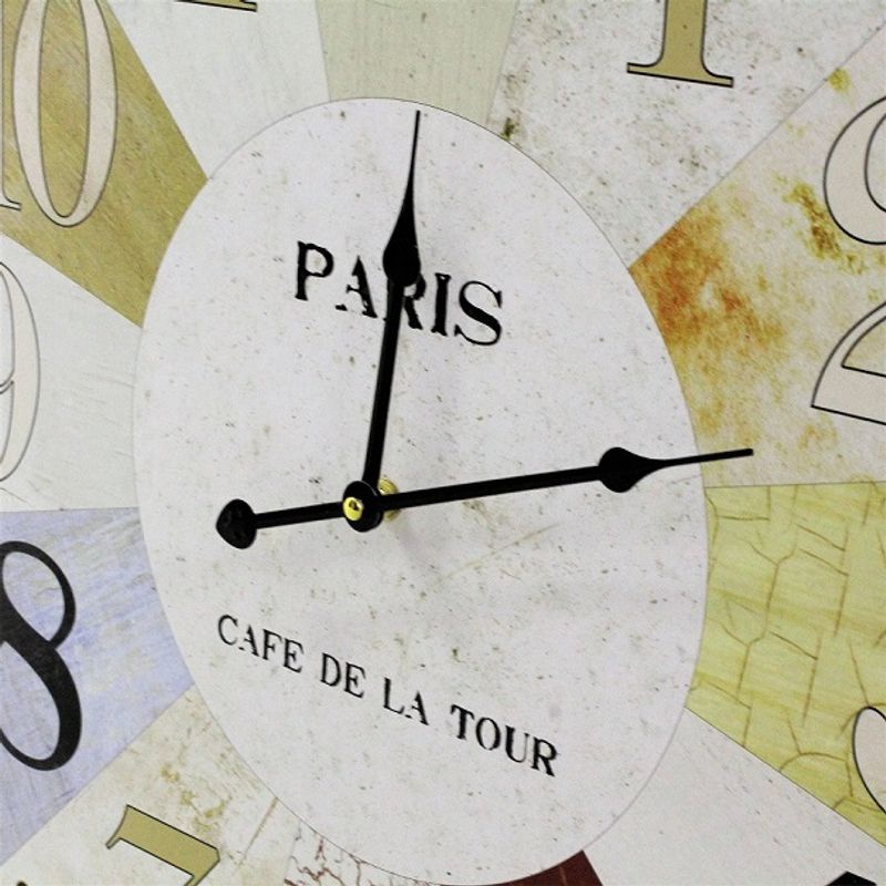 Casa si Gradina - Decoratiuni - Ceasuri - Ceas de perete Paris Cafe de la Tour - Infinity.ro