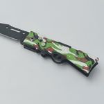 Sport si Outdoor - Camping - Cutite, bricege si accesorii - Cutite si bricege - Briceag, cutit, model camo, batman, 20 cm, buton - Infinity.ro